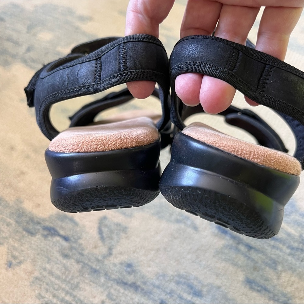 Flexus By Spring Step Black Hook & Loop Comfort W… - image 6